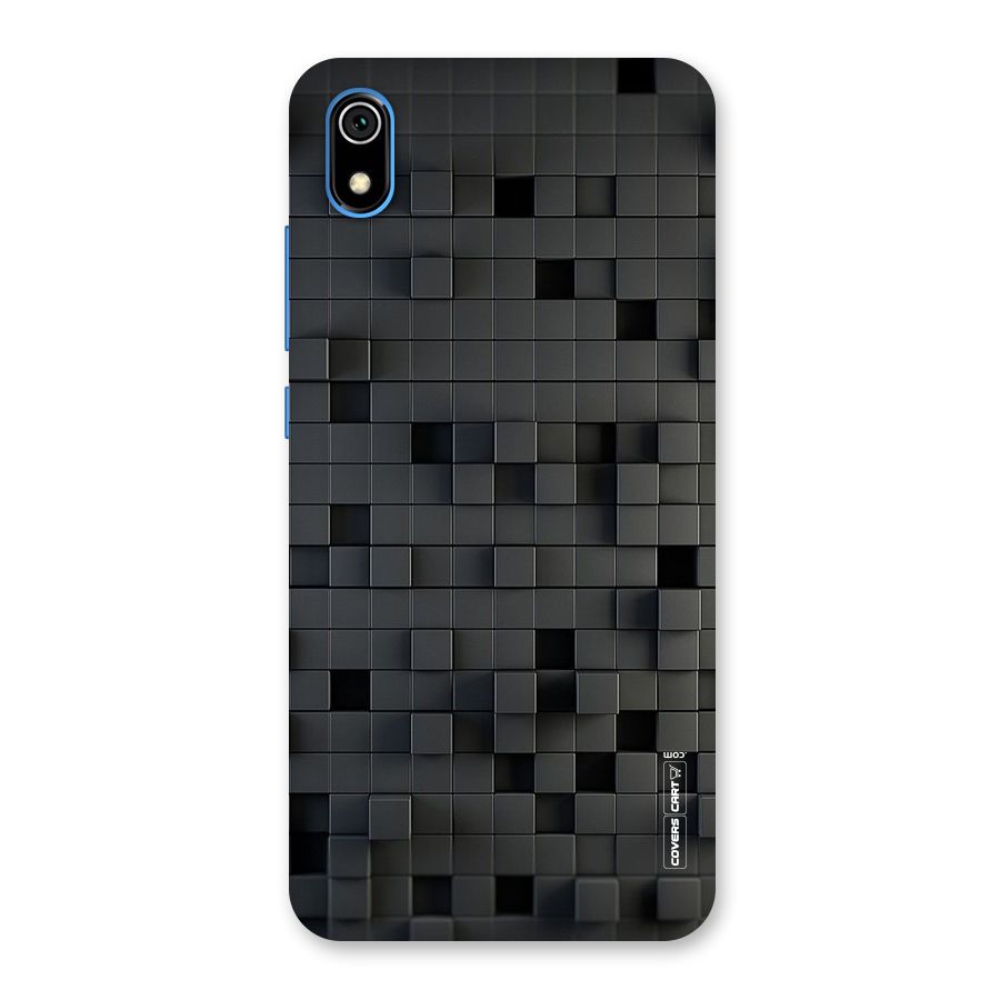 Black Bricks Back Case for Redmi 7A