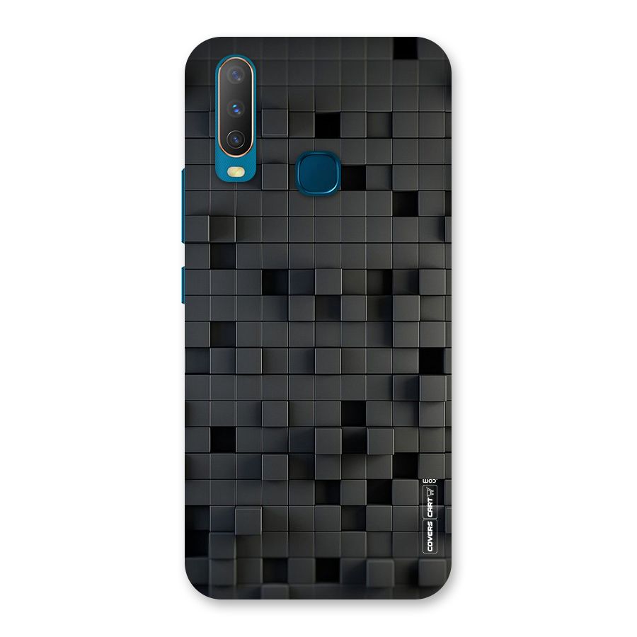 Black Bricks Back Case for Vivo U10