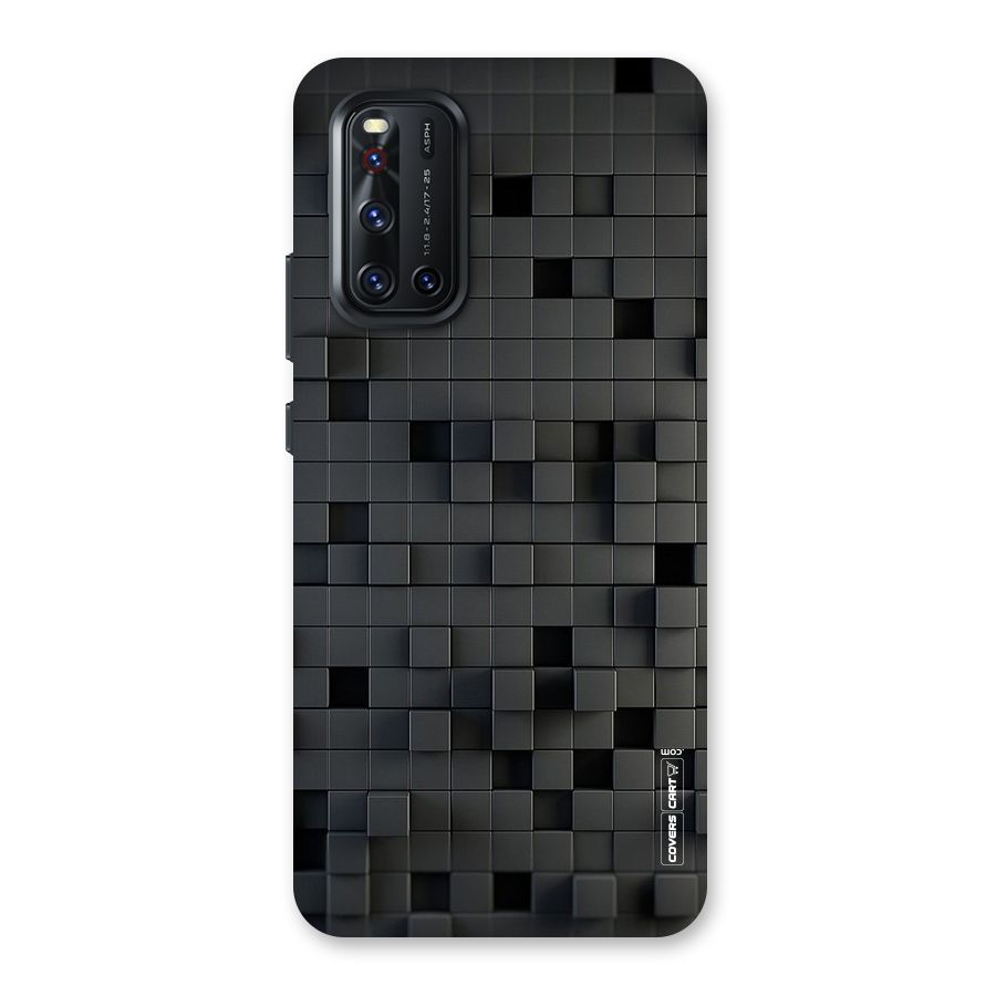 Black Bricks Back Case for Vivo V19