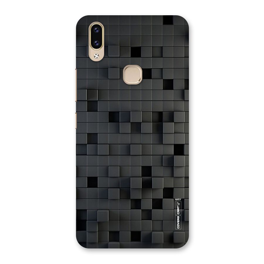 Black Bricks Back Case for Vivo V9 Youth
