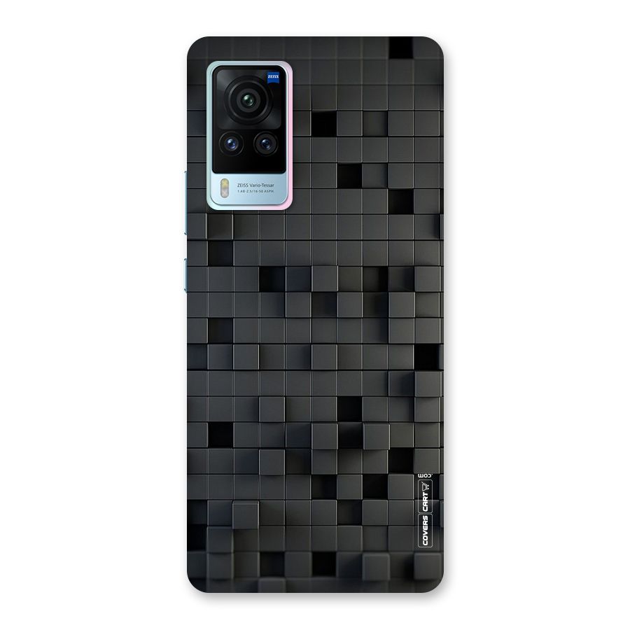 Black Bricks Back Case for Vivo X60 Pro