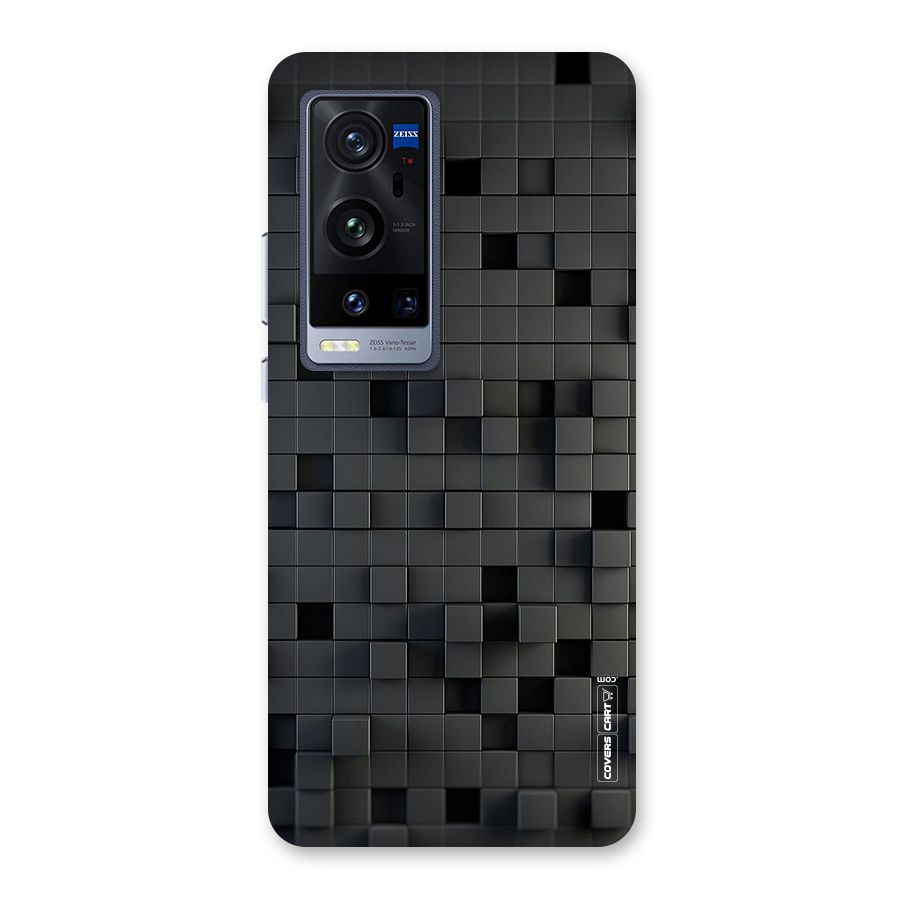 Black Bricks Back Case for Vivo X60 Pro Plus