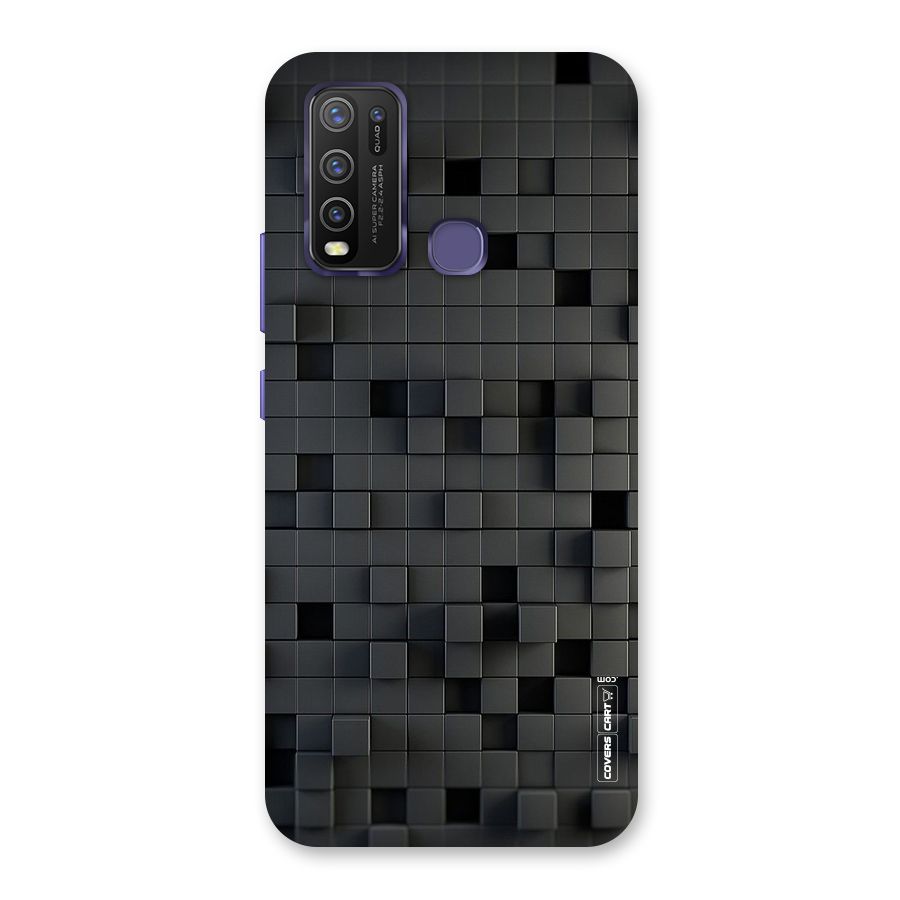Black Bricks Back Case for Vivo Y50