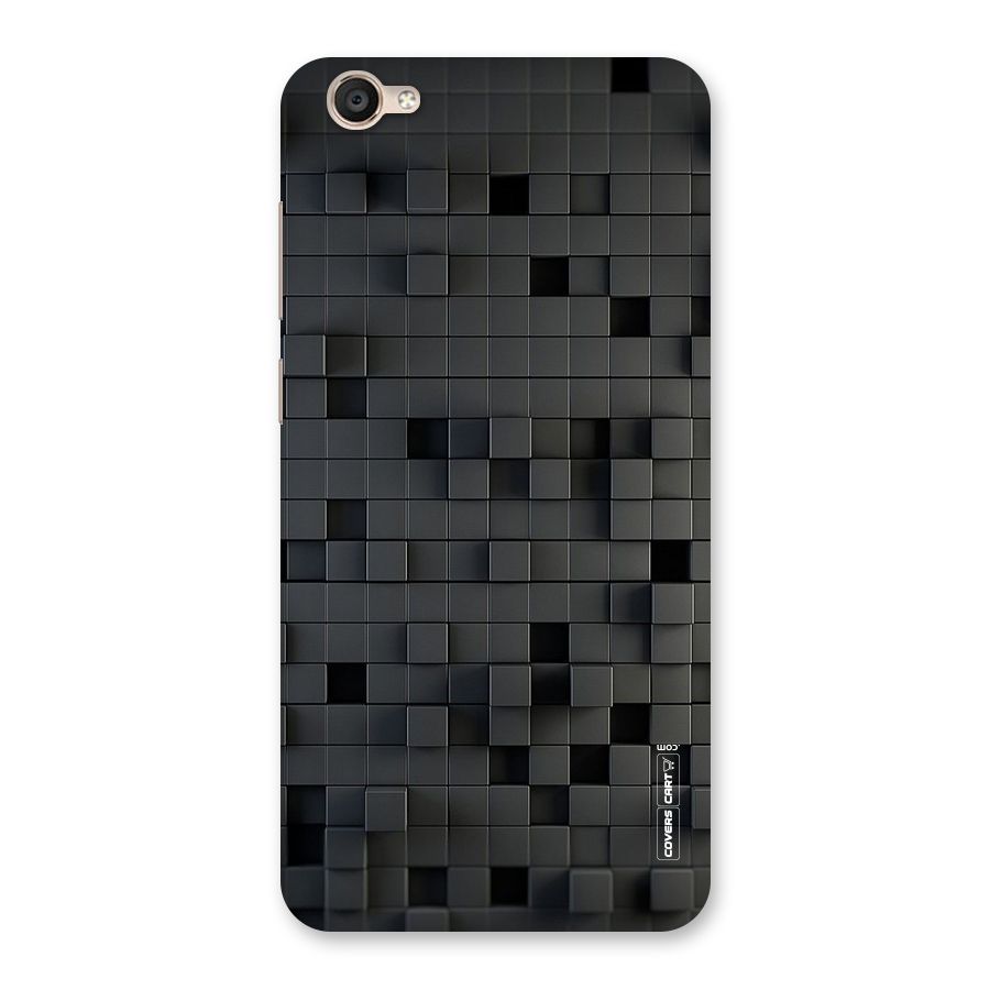 Black Bricks Back Case for Vivo Y55s
