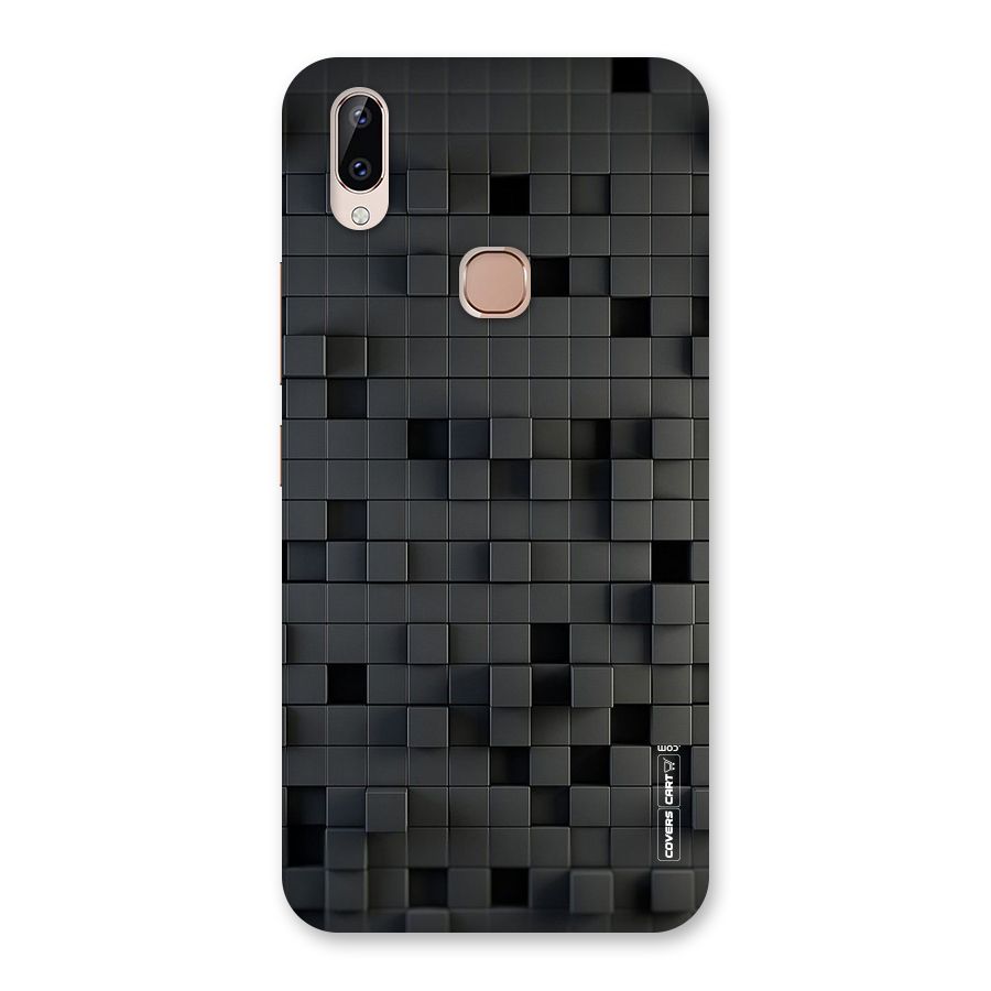 Black Bricks Back Case for Vivo Y83 Pro