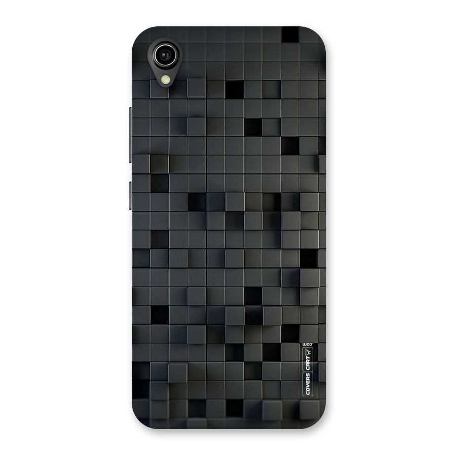 Black Bricks Back Case for Vivo Y90