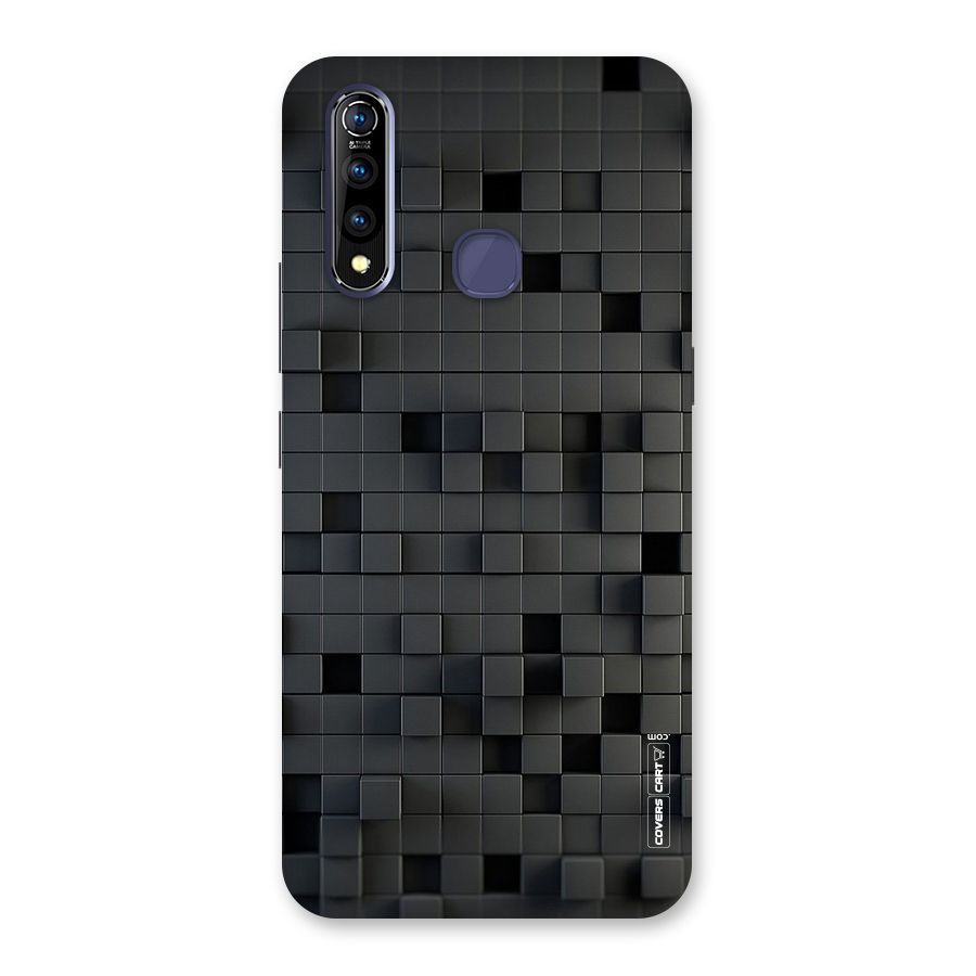 Black Bricks Back Case for Vivo Z1 Pro