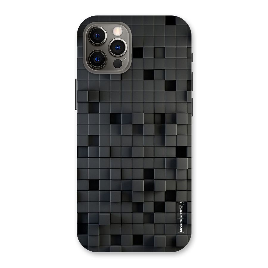 Black Bricks Back Case for iPhone 12 Pro
