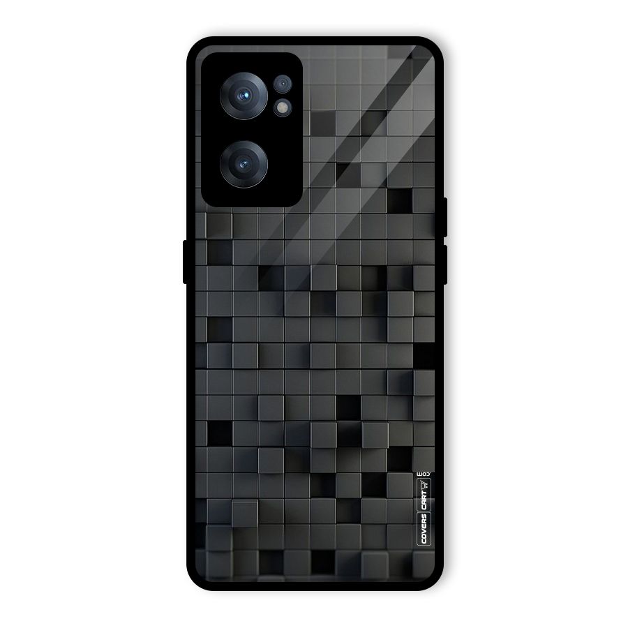 Black Bricks Glass Back Case for OnePlus Nord CE 2 5G