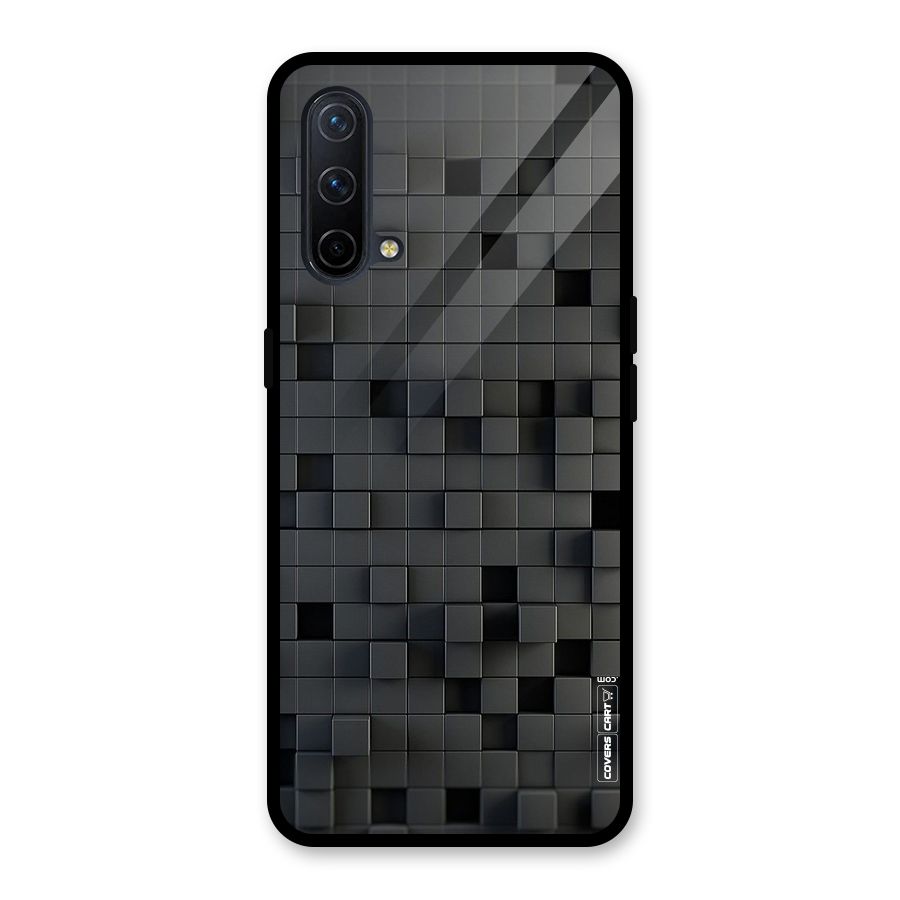 Black Bricks Glass Back Case for OnePlus Nord CE 5G