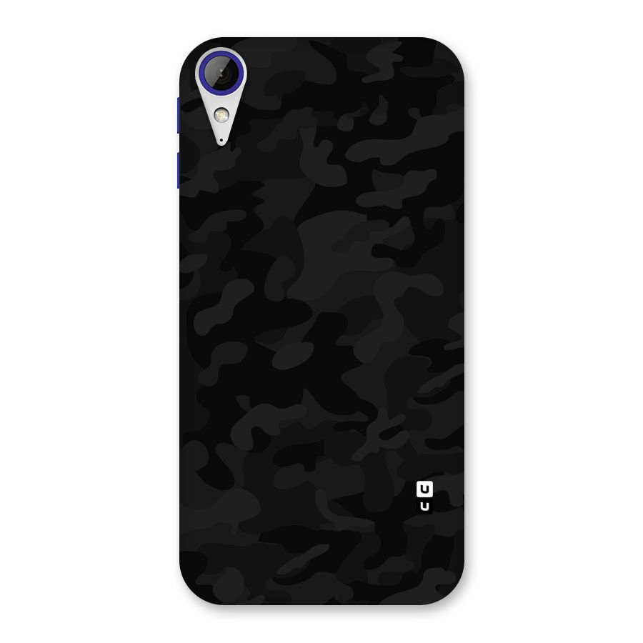 Black Camouflage Back Case for Desire 830