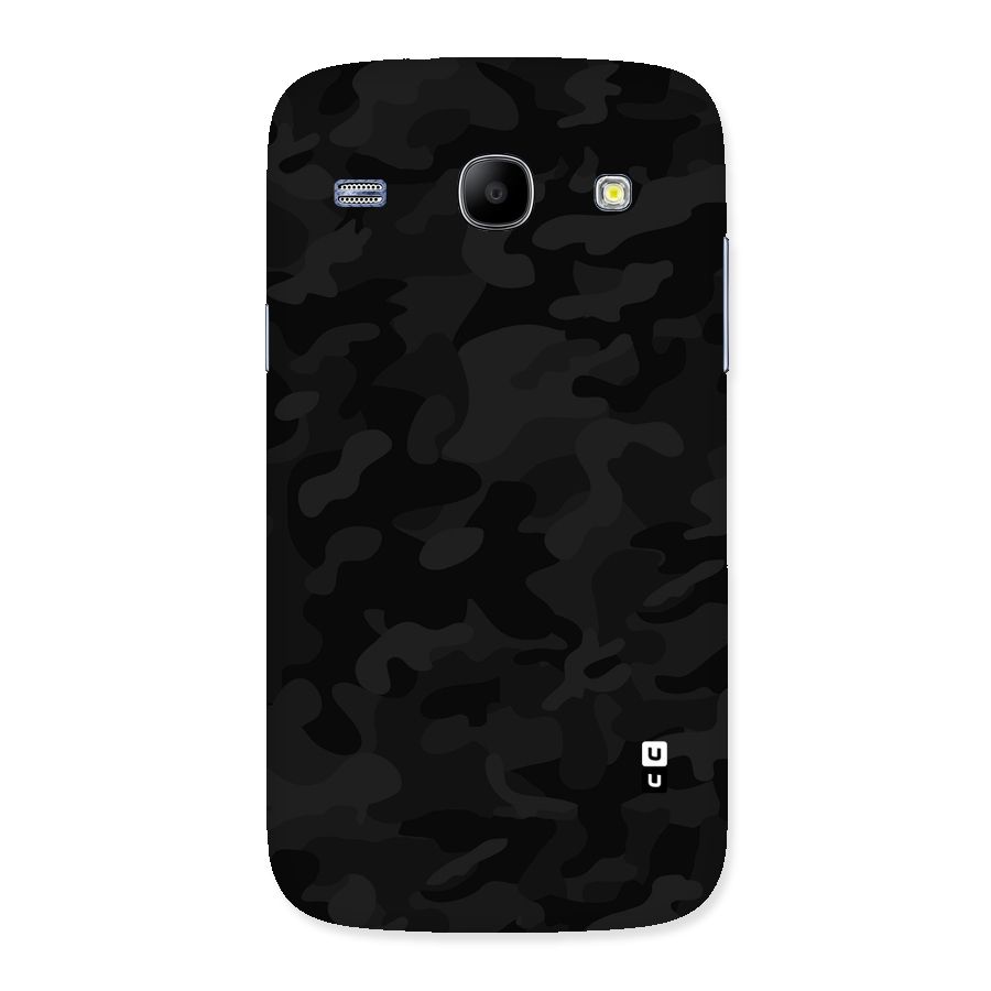 Black Camouflage Back Case for Galaxy Core