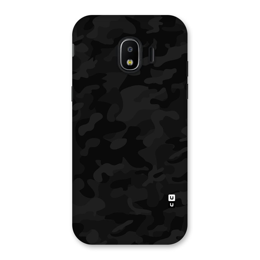 Black Camouflage Back Case for Galaxy J2 Pro 2018