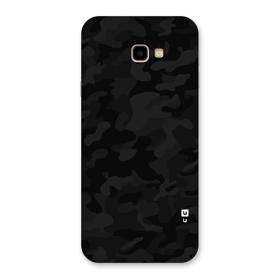 Black Camouflage Back Case for Galaxy J4 Plus