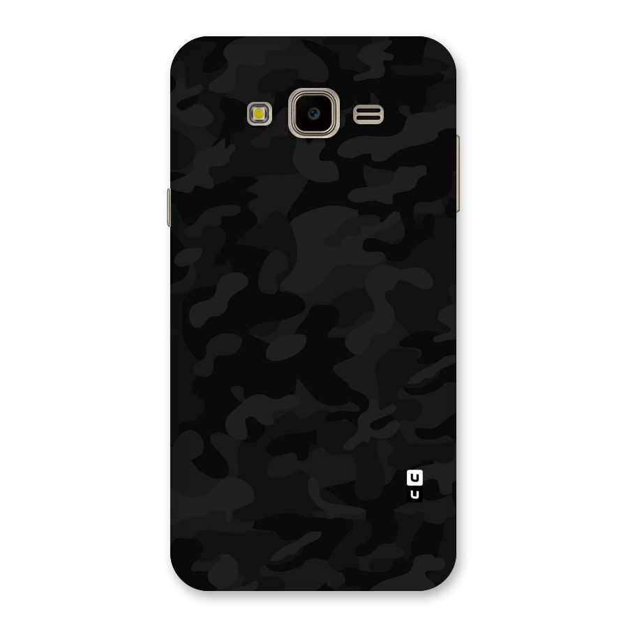 Black Camouflage Back Case for Galaxy J7 Nxt