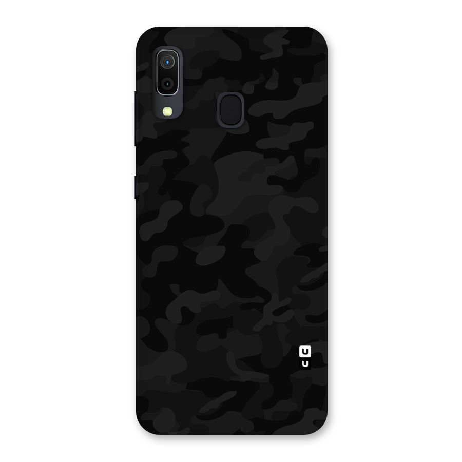 Black Camouflage Back Case for Galaxy M10s