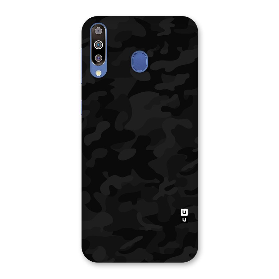 Black Camouflage Back Case for Galaxy M30