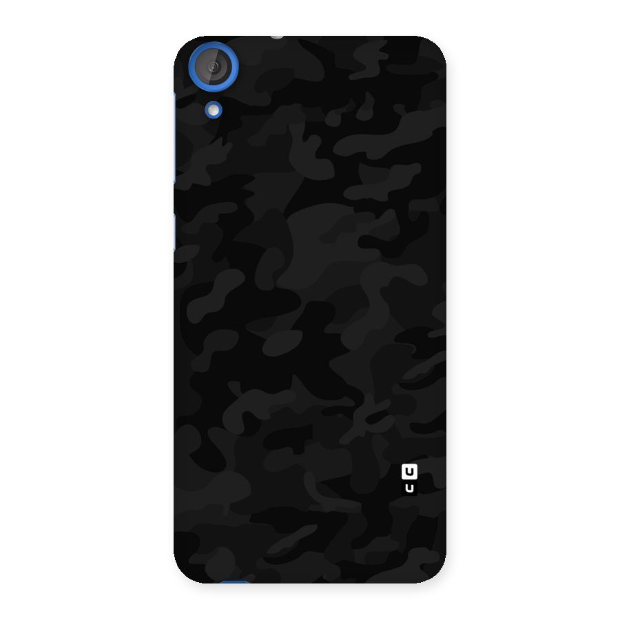 Black Camouflage Back Case for HTC Desire 820s