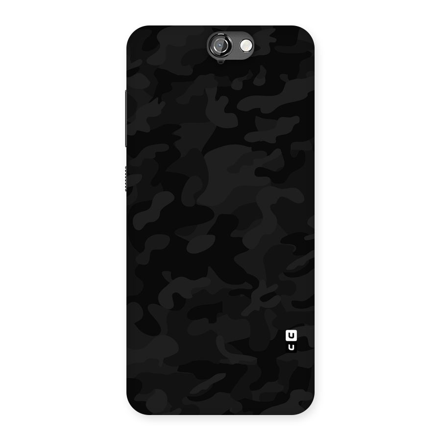 Black Camouflage Back Case for HTC One A9