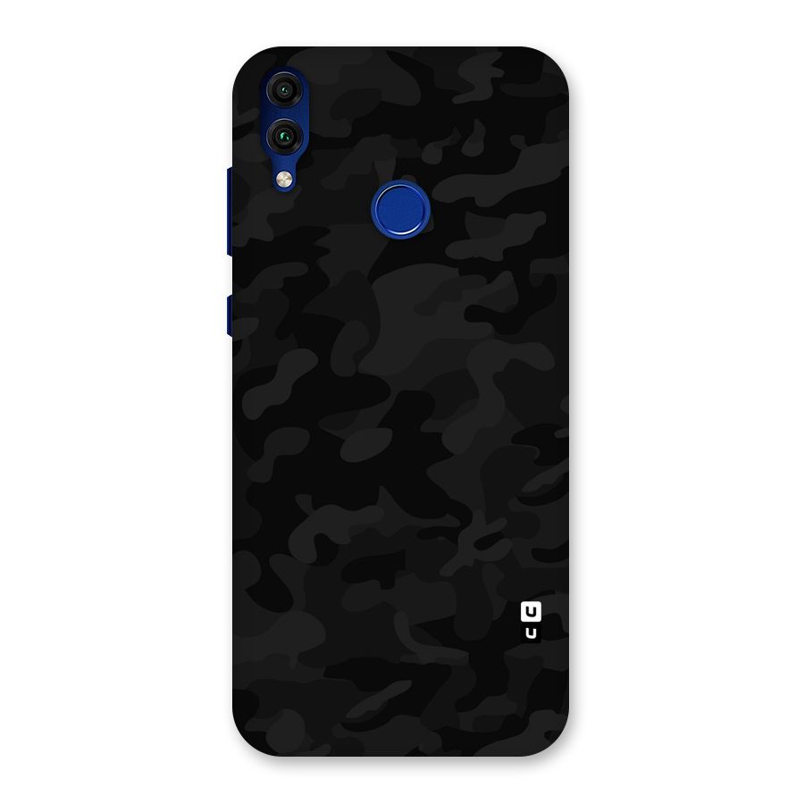 Black Camouflage Back Case for Honor 8C
