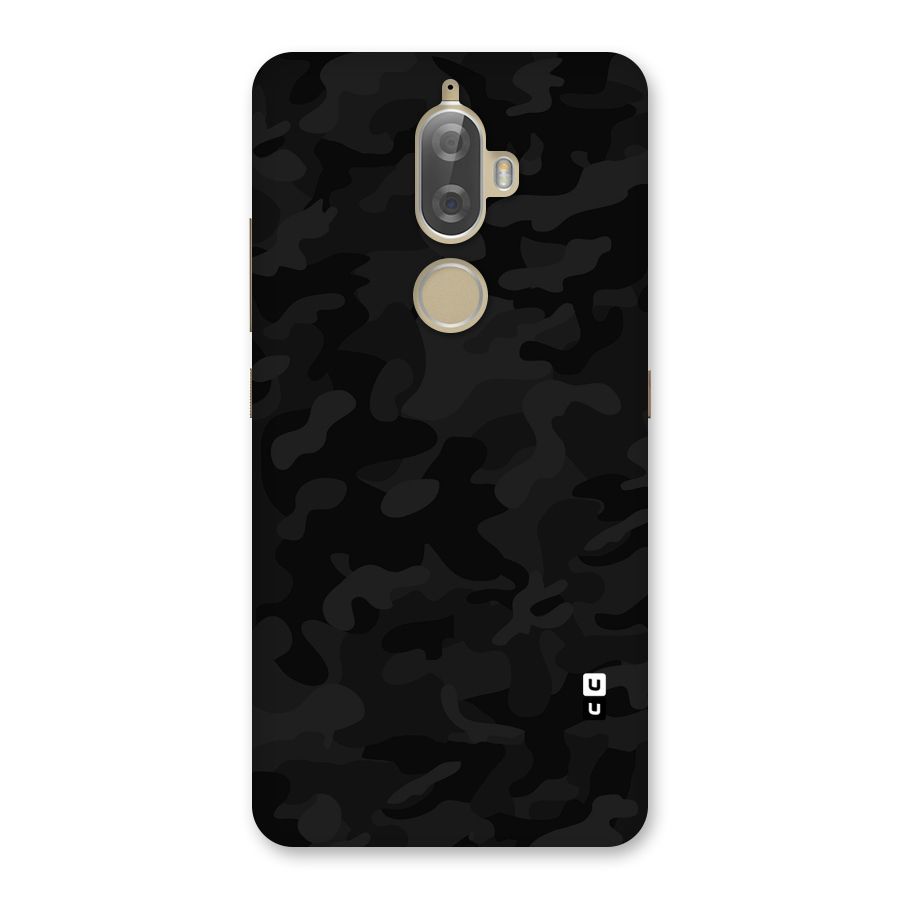 Black Camouflage Back Case for Lenovo K8 Plus