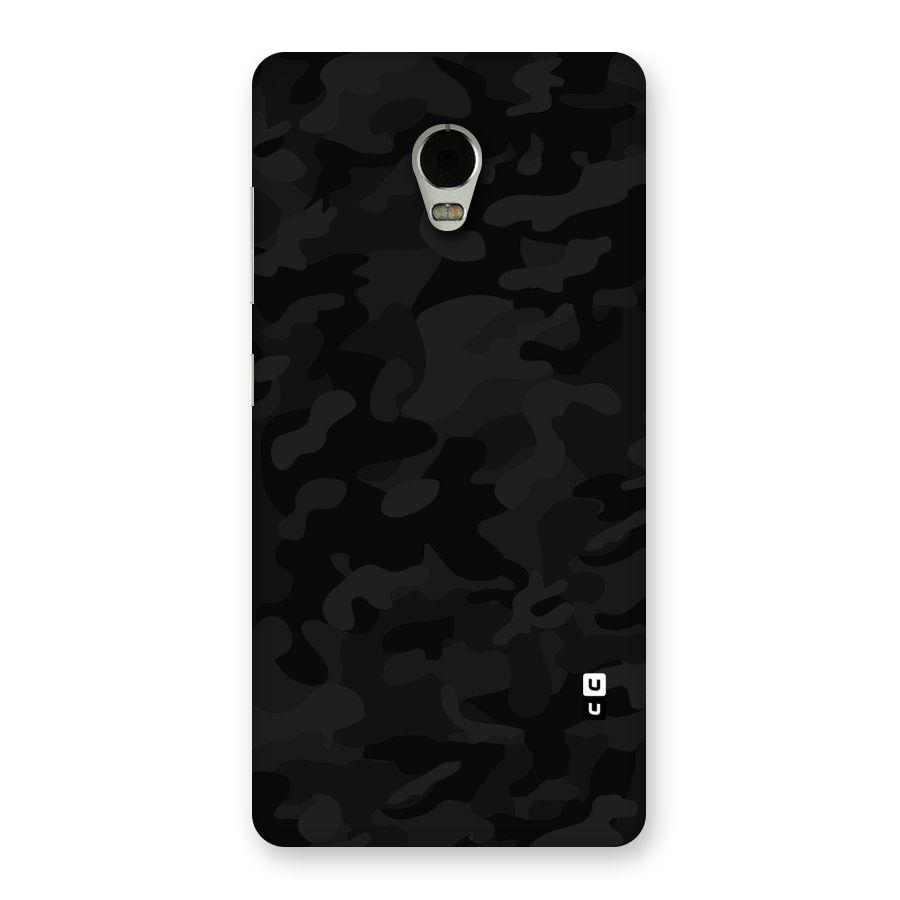 Black Camouflage Back Case for Lenovo Vibe P1