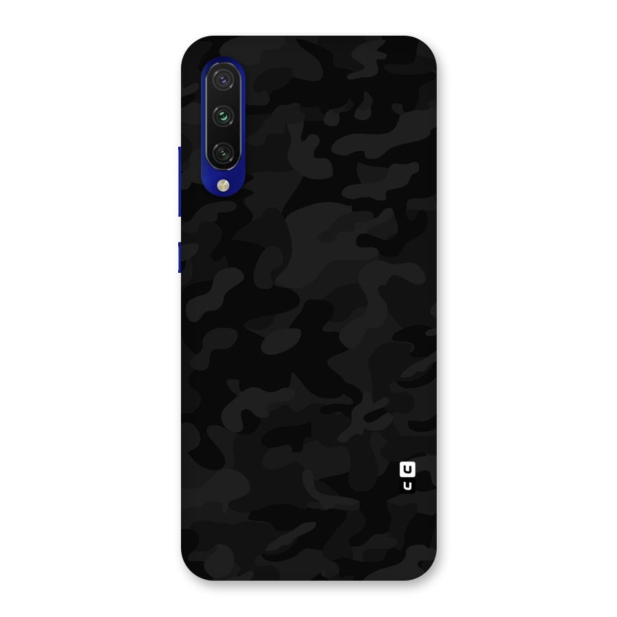 Black Camouflage Back Case for Mi A3