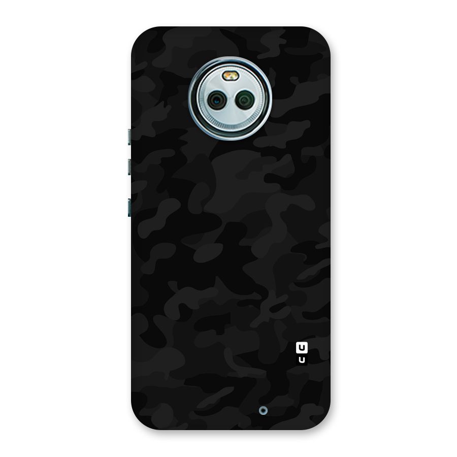Black Camouflage Back Case for Moto X4