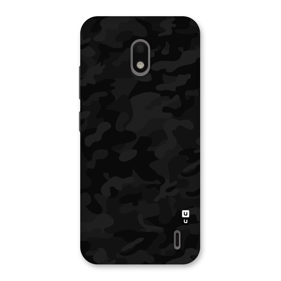 Black Camouflage Back Case for Nokia 2.2