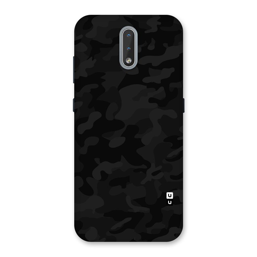 Black Camouflage Back Case for Nokia 2.3
