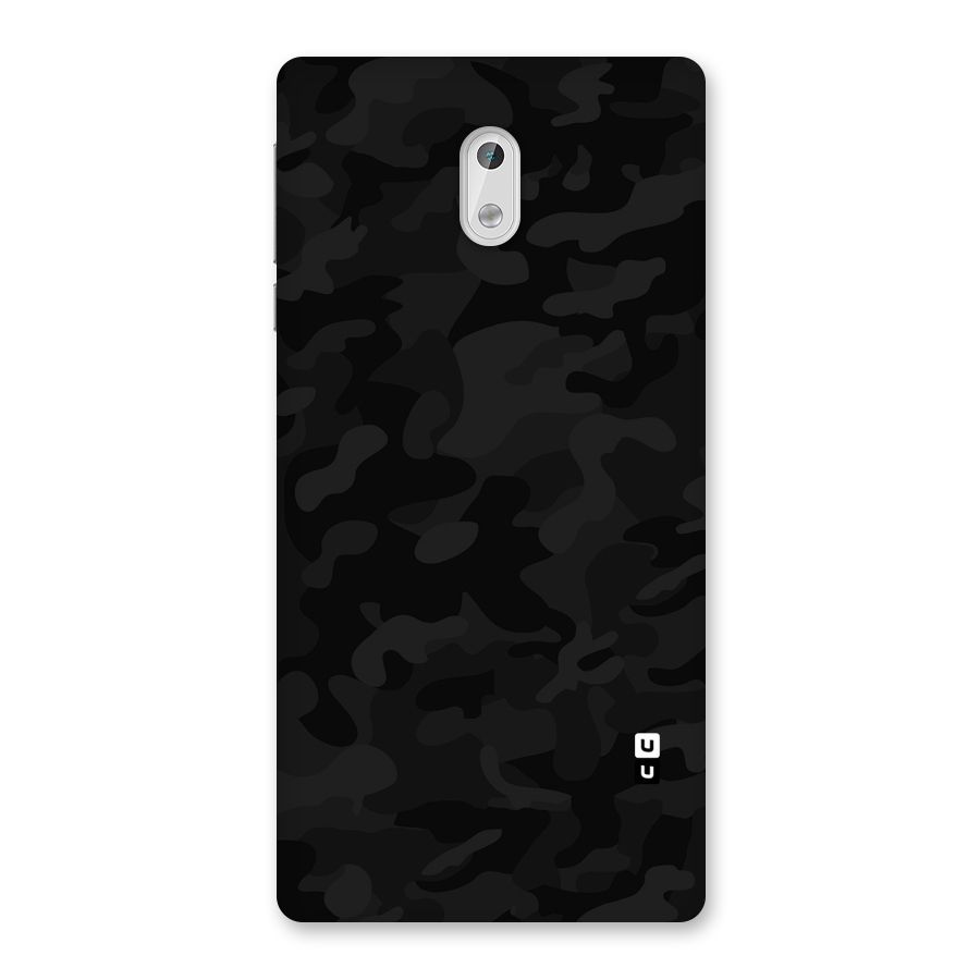 Black Camouflage Back Case for Nokia 3