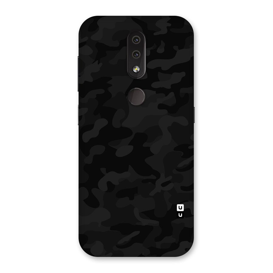 Black Camouflage Back Case for Nokia 4.2