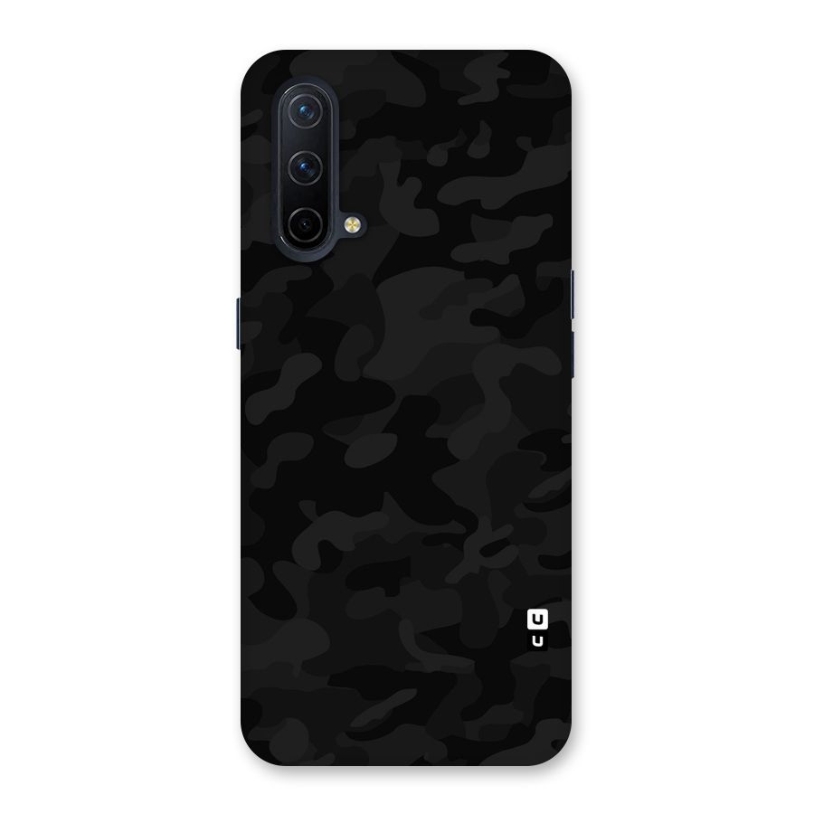 Black Camouflage Back Case for OnePlus Nord CE 5G