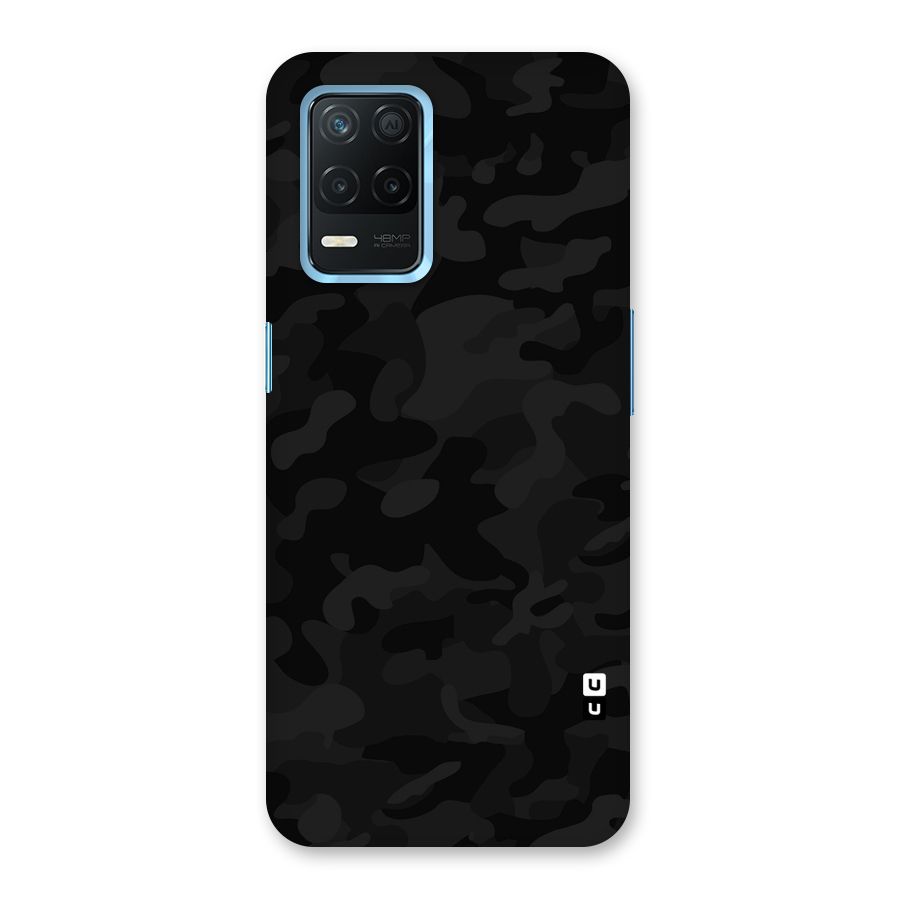 Black Camouflage Back Case for Realme 8s 5G