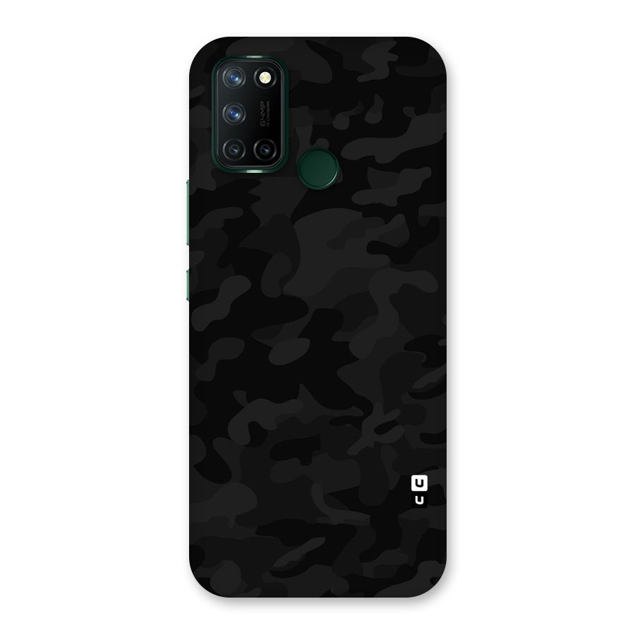 Black Camouflage Back Case for Realme C17