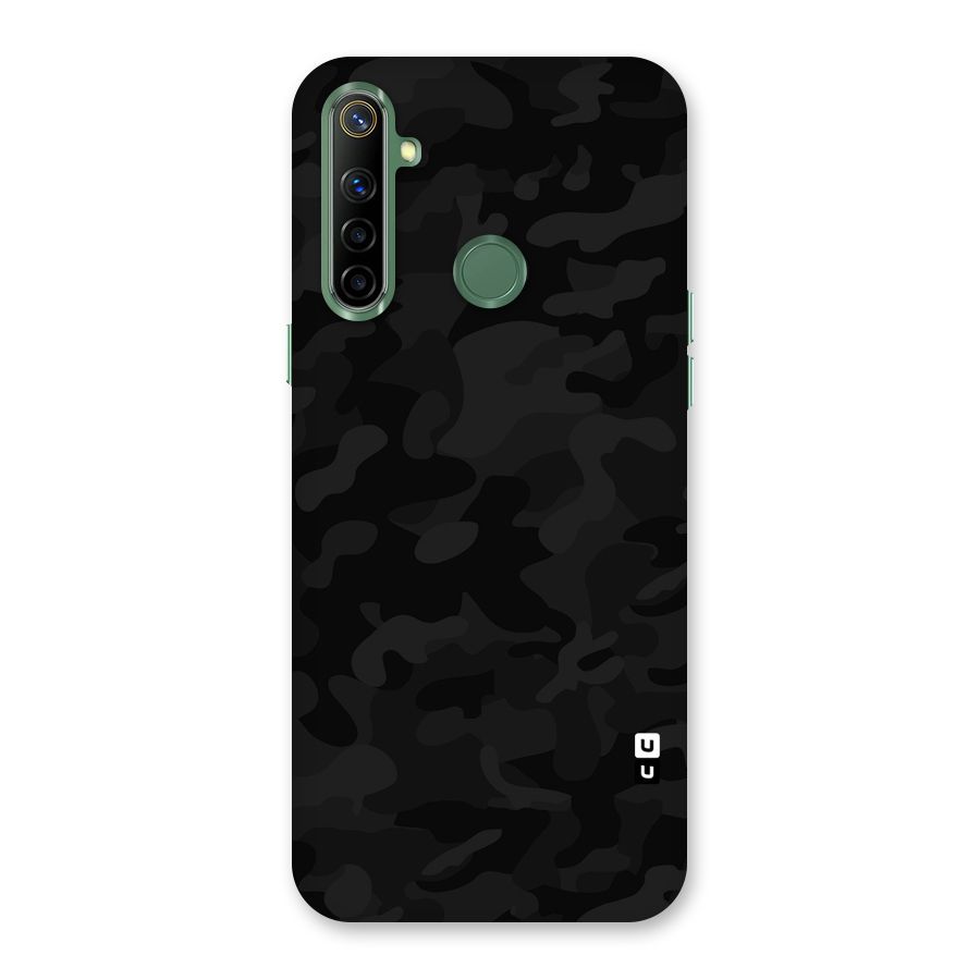 Black Camouflage Back Case for Realme Narzo 10