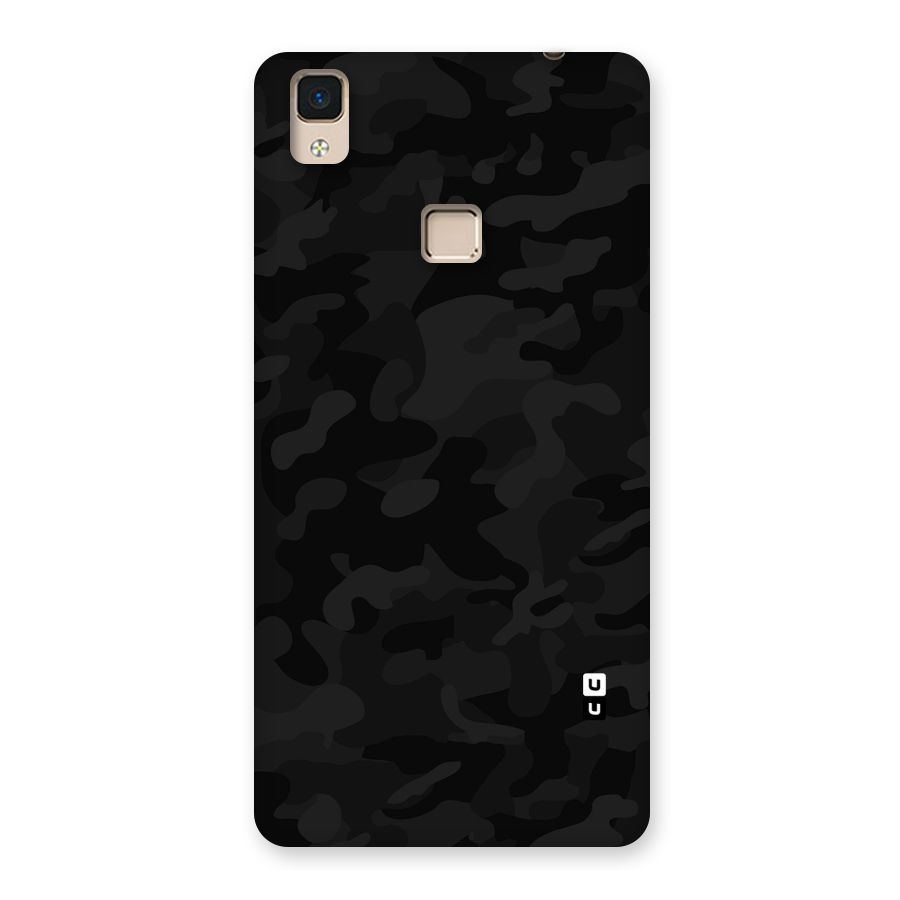 Black Camouflage Back Case for V3 Max