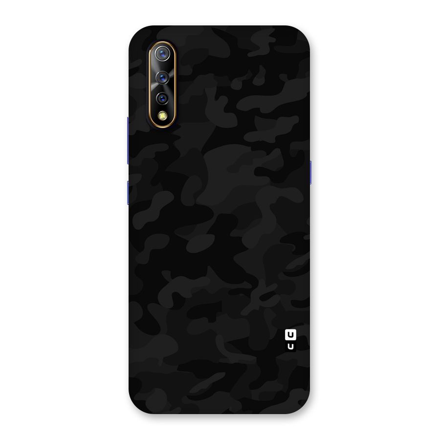 Black Camouflage Back Case for Vivo S1