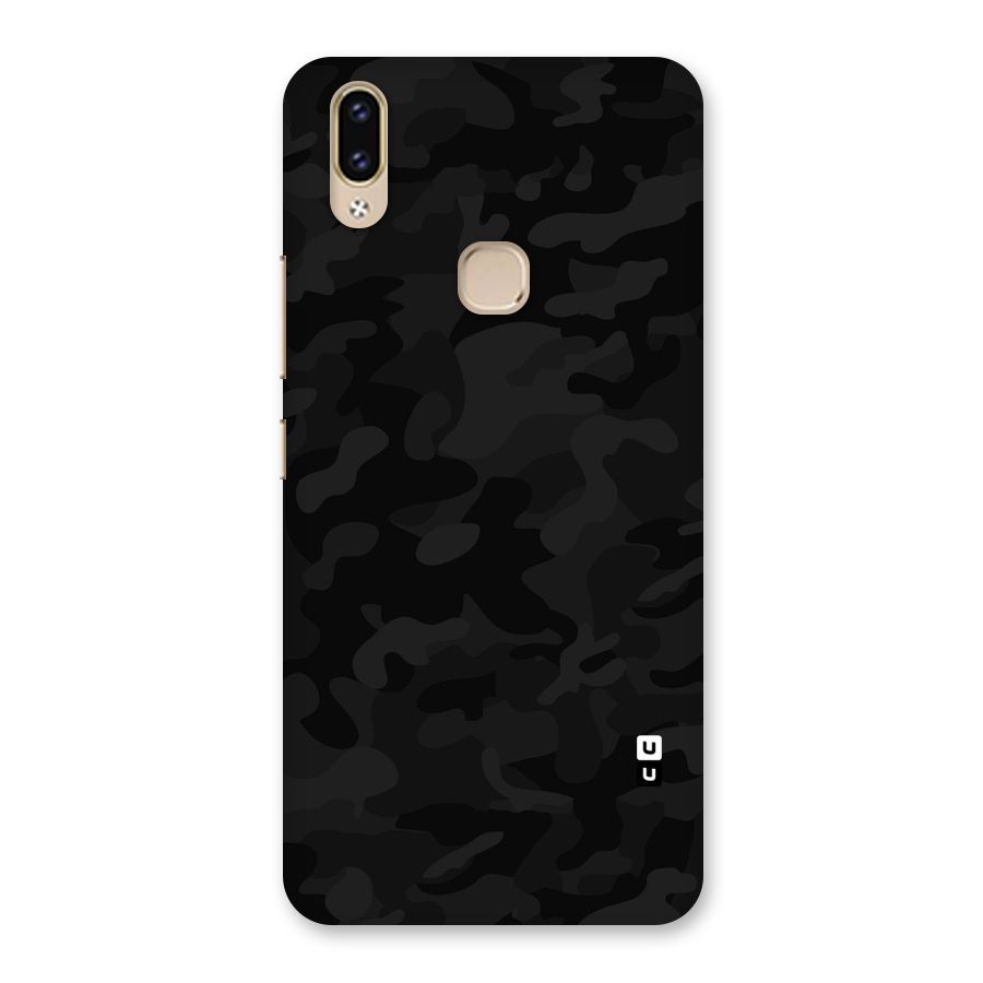 Black Camouflage Back Case for Vivo V9