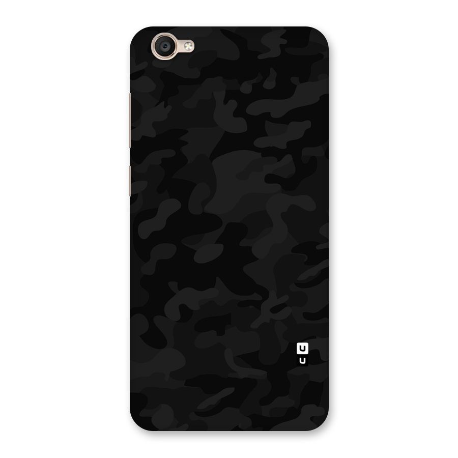 Black Camouflage Back Case for Vivo Y55s