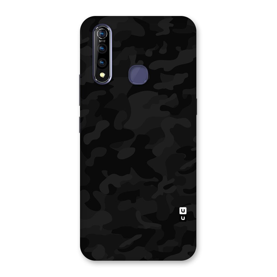 Black Camouflage Back Case for Vivo Z1 Pro