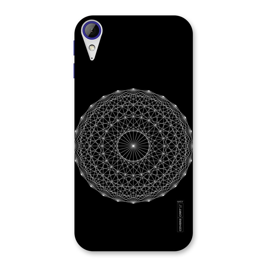 Black Clipart Back Case for Desire 830