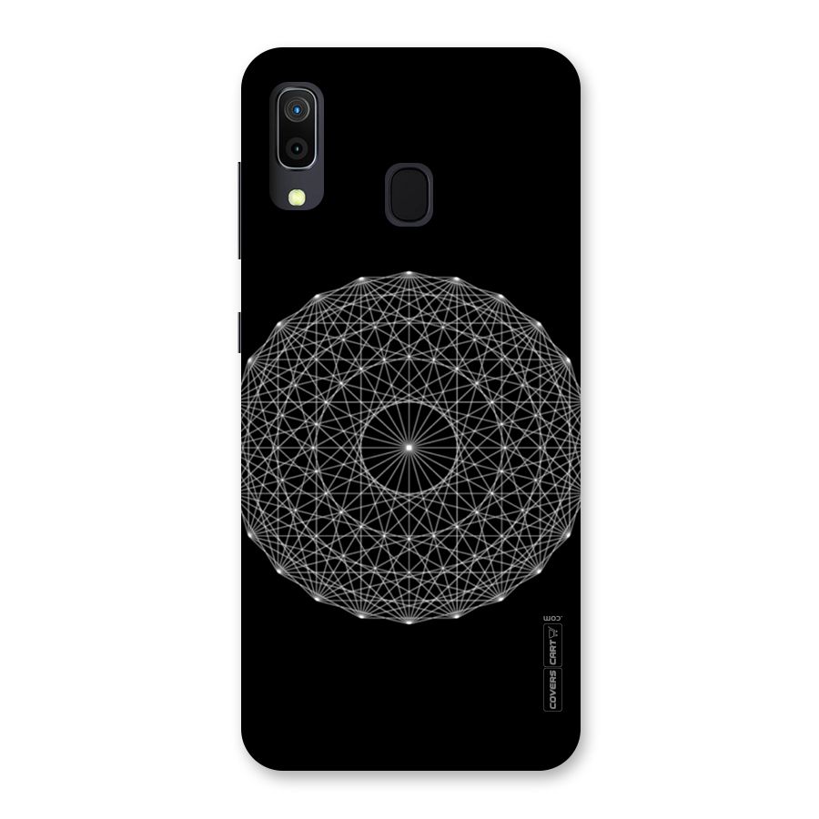 Black Clipart Back Case for Galaxy A30