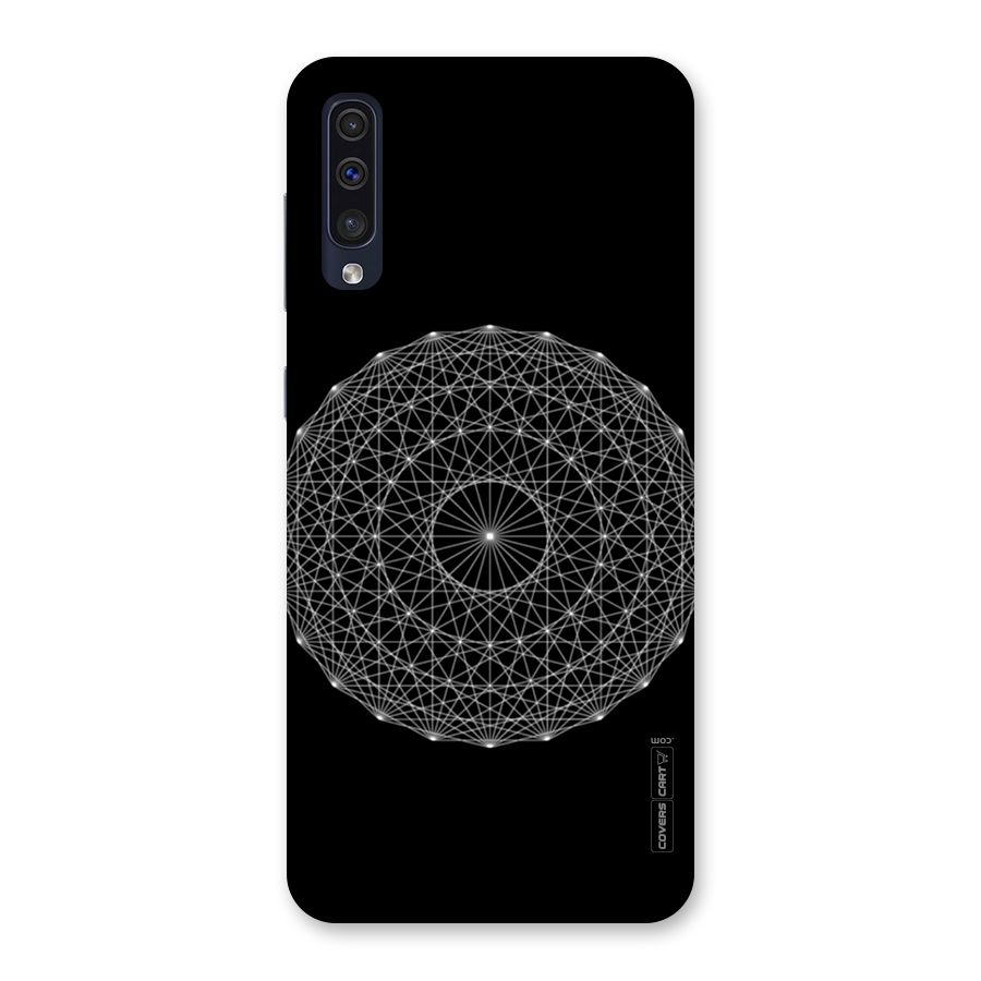 Black Clipart Back Case for Galaxy A50