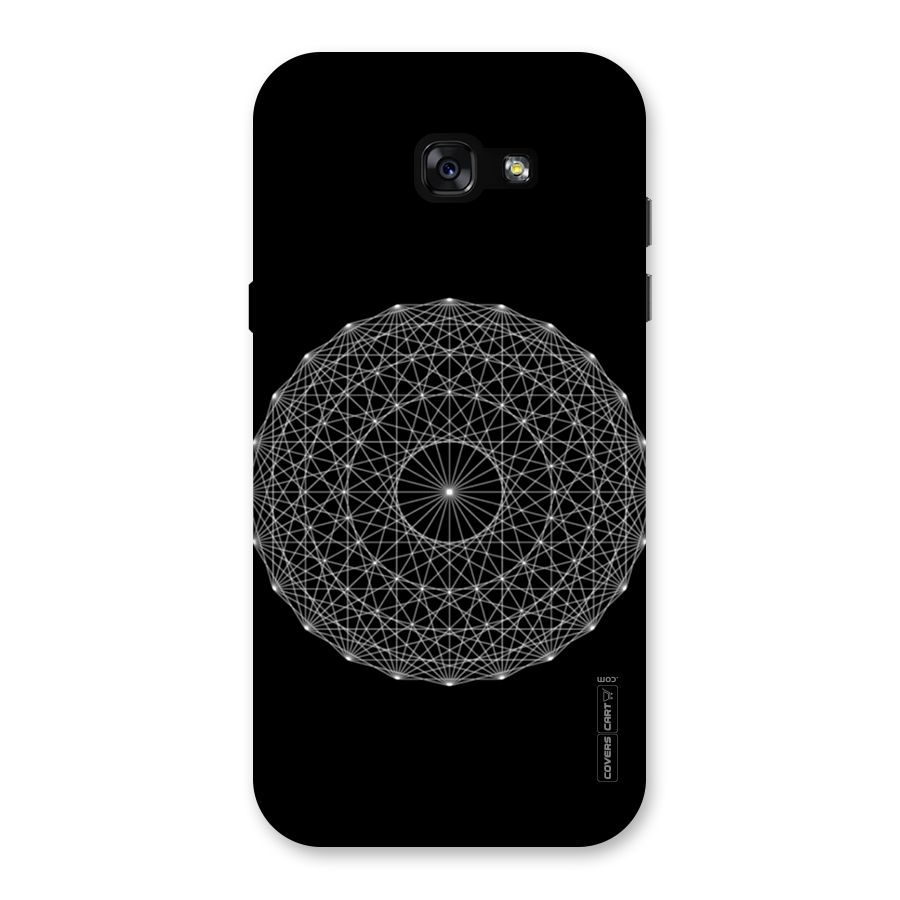 Black Clipart Back Case for Galaxy A7 (2017)