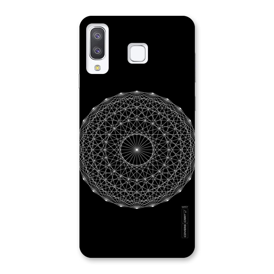 Black Clipart Back Case for Galaxy A8 Star