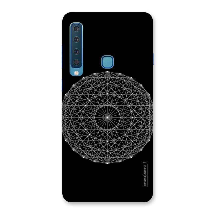 Black Clipart Back Case for Galaxy A9 (2018)