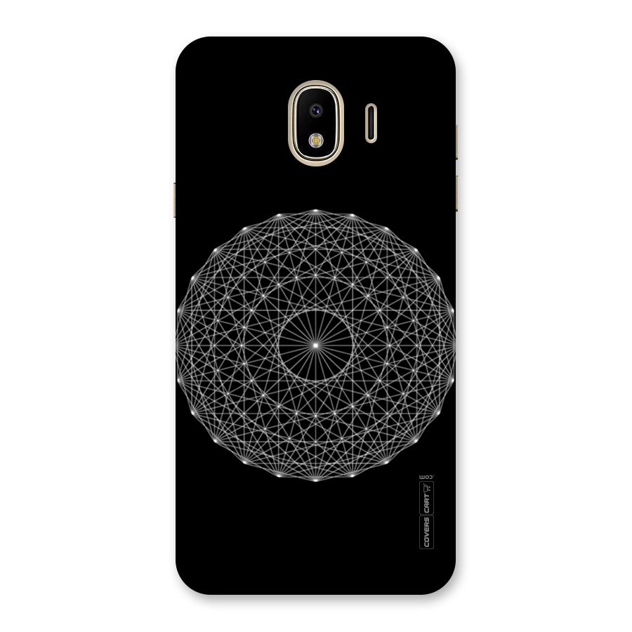 Black Clipart Back Case for Galaxy J4