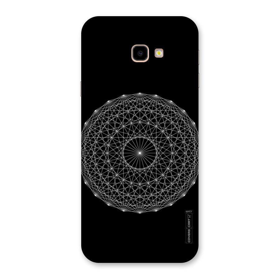 Black Clipart Back Case for Galaxy J4 Plus