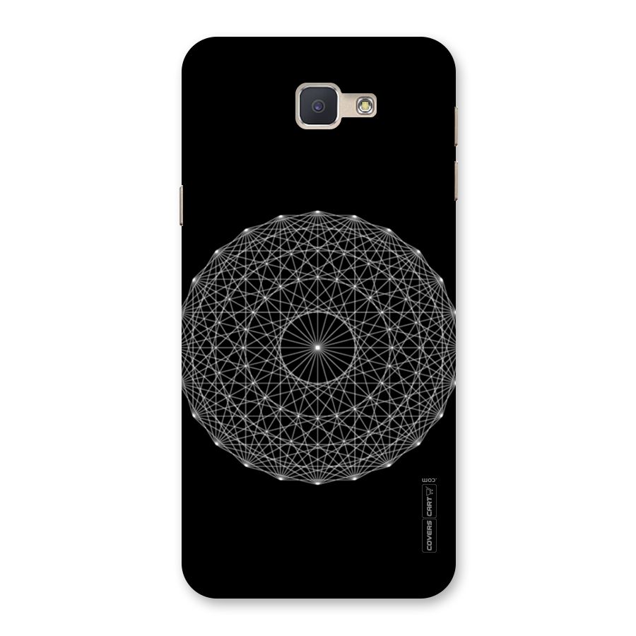 Black Clipart Back Case for Galaxy J5 Prime